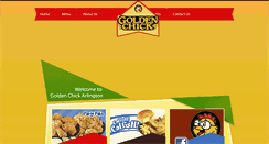 Desktop Screenshot of goldenchickarlington.com